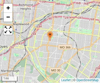Map of South City Catholic Academy Learning Center
