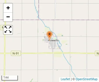 Map of Howell's Community Catholic