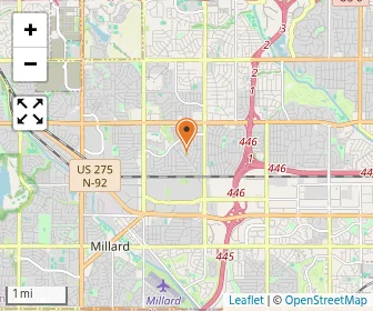 Map of Omaha Baptist Academy