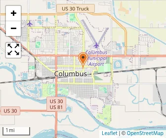 Map of Scotus Central Catholic Junior/Senior High School