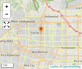 Map of Cheder Of Los Angeles