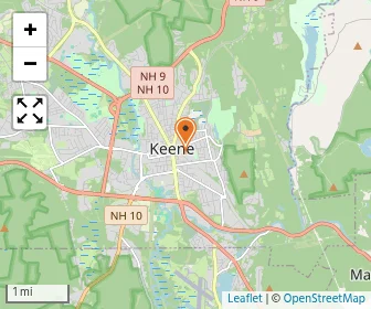 Map of Keene Montessori School