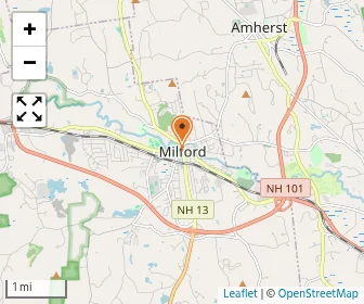 Map of Milford Christian Academy
