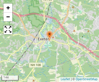 Map of Exeter Day School