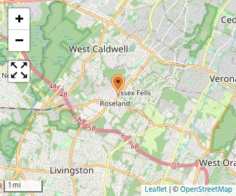 Map of The Arc Of Essex County's Stepping Stones School