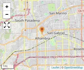 Map of Angel's Montessori Preschool