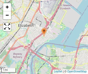 Map of Elizabethport Catholic School
