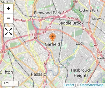 Map of Garfield Catholic Academy/st School