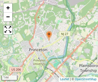 Map of Harmony School At Princeton
