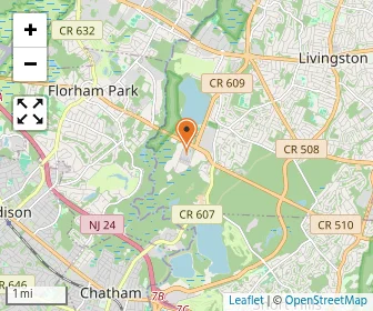 Map of Joseph Kushner Hebrew Academy Rae Kushner Yeshiva