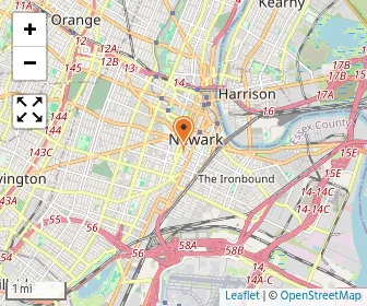 Map of Newark Day Center