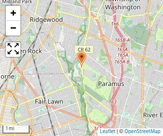 Map of Paramus Catholic High School