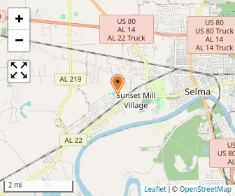 Map of Meadowview Christian School