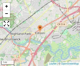 Map of Rabbi Jacob Joseph School