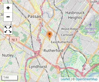 Map of Rutherford Child Care Center