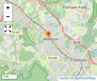 Map of St. Vincent Martyr School
