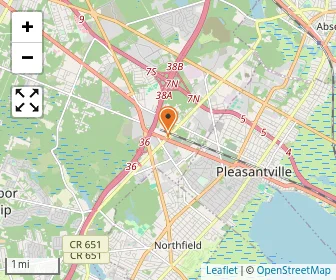 Map of Trocki Hebrew Academy Of Atlantic County