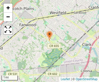 Map of Union Catholic Regional High School