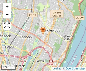 Map of Yeshiva Ohr Hatalmud Of Englewood