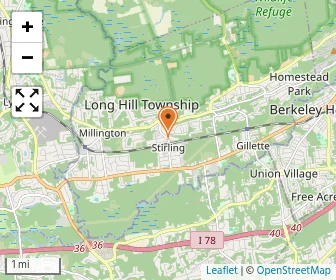 Map of Long Hill Montessori School