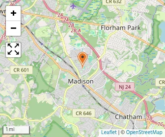Map of Fm Kirby Childrens Center