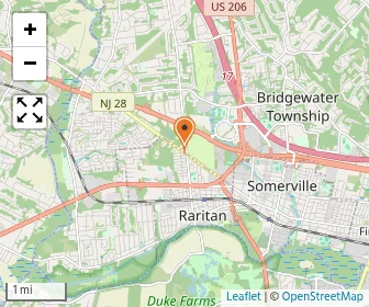 Map of Johnson & Johnson Child Devt Center Of Somerset Cnty