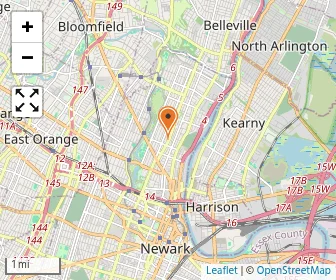 Map of North Ward Child Development C
