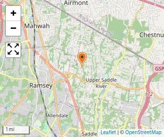 Map of Saddle Acres School-Upper Saddle River