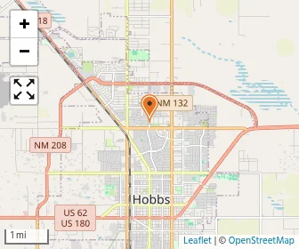 Map of St. Helena School Of Hobbs, Inc.