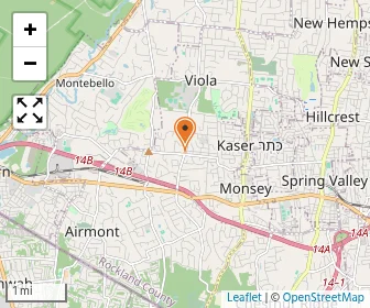 Map of Adolph Schreiber Hebrew Academy