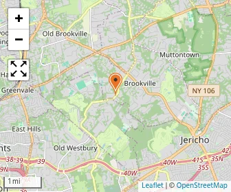 Map of Brookville Center For Childrens Services