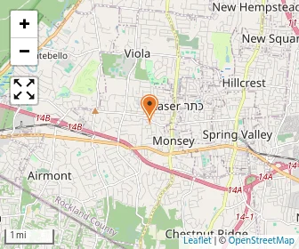Map of Bais Yaakov Of Ramapo