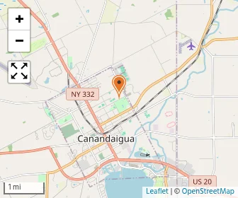 Map of Canandaigua Montessori School