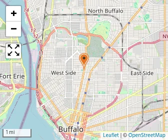 Map of Canisius High School
