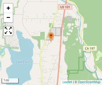 Map of Crescent City Seventh-day Adventist School