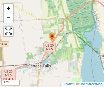 Map of Finger Lakes Christian School