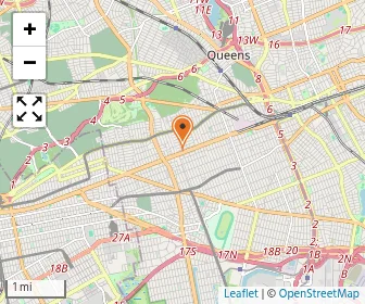 Map of Hebrew Academy-west Queens