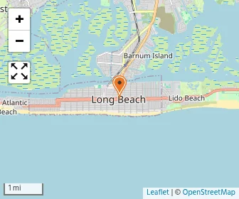 Map of Torah High School Long Beach