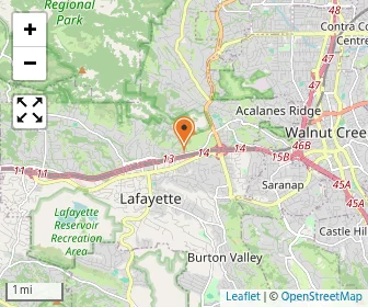 Map of Diablo Valley Montessori School