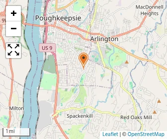 Map of Poughkeepsie Seventh-day Adventist Elementary School