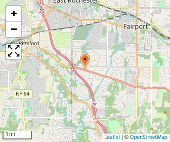 Map of St. John Of Rochester School