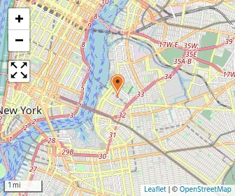 Map of N. Side Catholic Academy St. Vincent De Paul