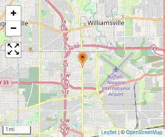 Map of Aspire Of Wny/ctr For Learning