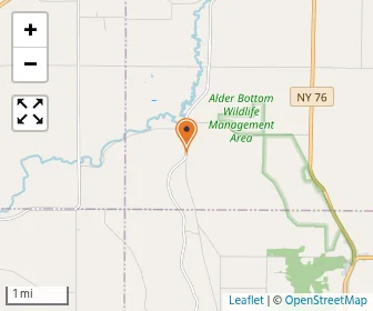 Map of Valley View Amish School