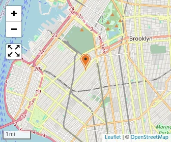 Map of Bais Yitzchak Yeshiva
