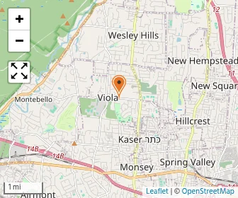 Map of Yeshiva Beth Mikroh
