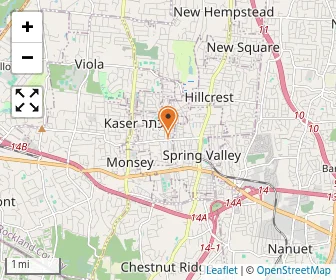 Map of Yeshiva Degal Hatorah