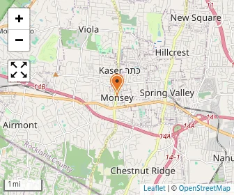 Map of Yeshiva Shaar Ephraim
