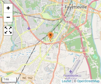 Map of Greater Fayetteville Adventist