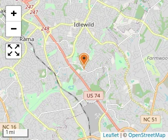 Map of Matthews Christian Academy